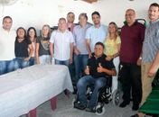 Em parceria com a Pestalozzi, Prefeito Franklin Lou entrega Cadeiras de Rodas a 50 portadores de necessidades especiais