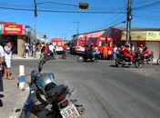 Explosão de botijão de gás deixa mulher ferida em Arapiraca