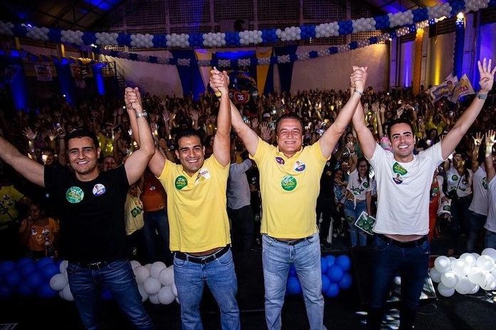 Dobradinha Galba Novaes (MDB) e Dr. JHC (PSB) é mais uma prova de que partidos pouco valem 