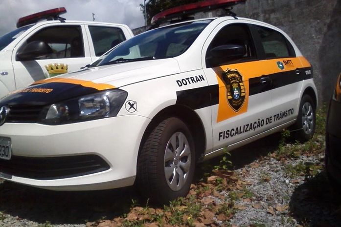 Viatura da SMTT Maceió