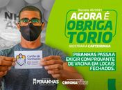Covid-19: Piranhas passa a exigir comprovante de vacina em locais fechados

