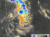 Previsão do tempo alerta para pancadas de chuvas moderadas e incidência de raios para esta quinta-feira