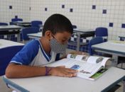 Estudante da rede municipal de ensino