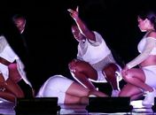 O show aconteceu durante o intervalo da 15ª edição do "Jogo das Estrelas", evento tradicional organizado pelo jogador Zico