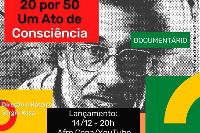 Essa ativista é uma das 50 pessoas pretas que participam do documentário "20 POR 50 - UM ATO DE CONSCIÊNCIA".