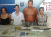 Quadrilha é presa em Delmiro Gouveia e Paulo Afonso