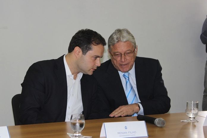 Renan Filho (PMDB) e Téo Vilela (PSDB)