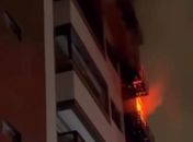 Incêndio em prédio na Ponta Verde