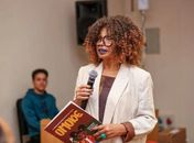 Esta ativista foi convidada para falar sobre Letramento Racial, na 4ª da Festa Literária da Barra de São Miguel ,em Alagoas