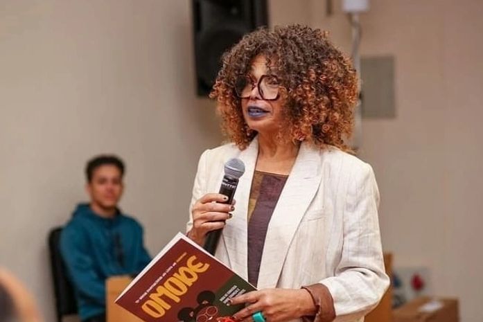 Esta ativista foi convidada para falar sobre Letramento Racial, na 4ª da Festa Literária da Barra de São Miguel ,em Alagoas