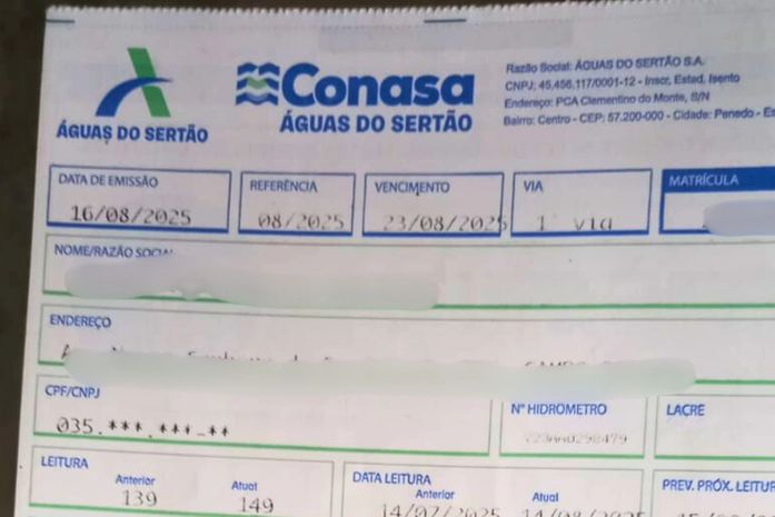 DPE ingressa com ação contra Águas do Sertão cobrando transparência na execução de contratos