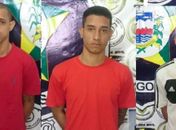 Jorge Leandro dos Santos, Wesley Igor Ramos Frederico e Jefferson dos Santos
