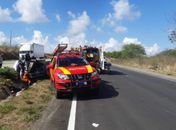 Acidente deixa um morto e três gravemente feridos, na BR-101