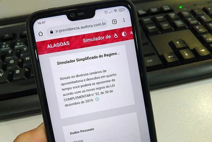 Servidores públicos de AL ganham sistema para simular aposentadoria