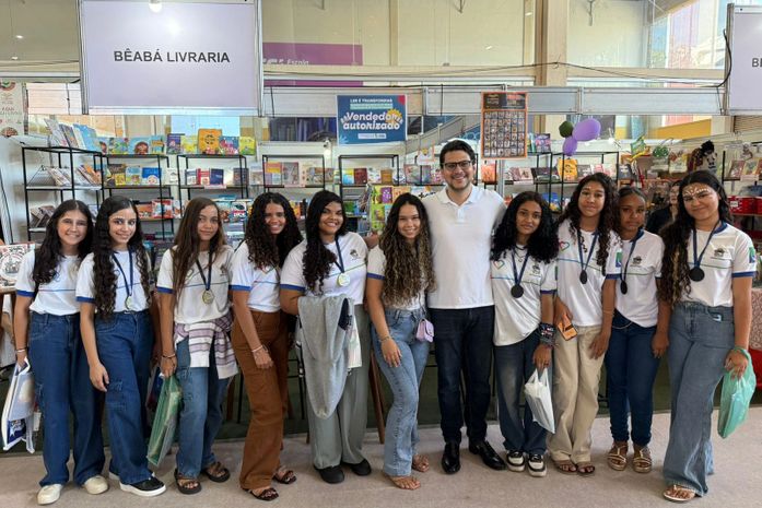 Com vale-livro inédito, alunos da Rede Municipal de Santana do Ipanema participam da 11ª Bienal do Livro de Alagoas