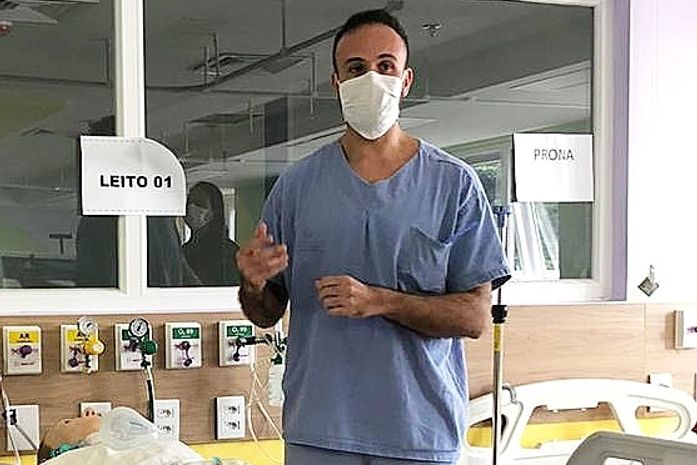 “UTI é ambiente de vida”, garante médico intensivista Diogo Brandão