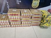 Dupla é presa furtando 720 unidades de azeite, 90 pacotes de café e outros alimentos em atacadista de Maceió