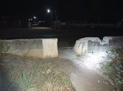 Quatro são presos após destruírem mureta de proteção na BR-101, em Porto Real do Colégio