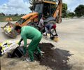 Prefeitura de Branquinha inicia operação tapa-buracos