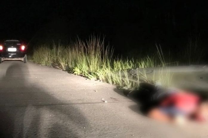 Homem estava em van que foi interceptada por criminosos, em Joaquim Gomes.