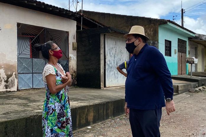 Prefeito Gilberto Gonçalves visita localidades afetadas pelas chuvas em Rio Largo