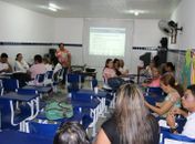 Delmiro sedia 2° encontro de capacitação para o Plano Municipal de Educação