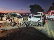 Cinco pessoas ficam feridas após grave acidente na BR-316, em Atalaia