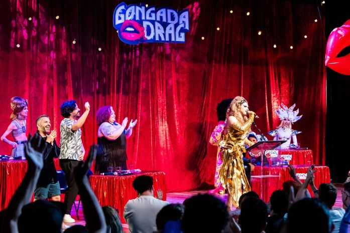 Fenômeno de público, "Gongada Drag" chega pela 1ª vez em Maceió neste domingo (11) às 20h, no Teatro Gustavo Leite