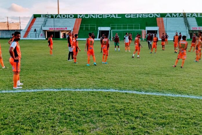 Time do Coruripe está concentrado para o jogo contra o ASA no Gerson Amaral