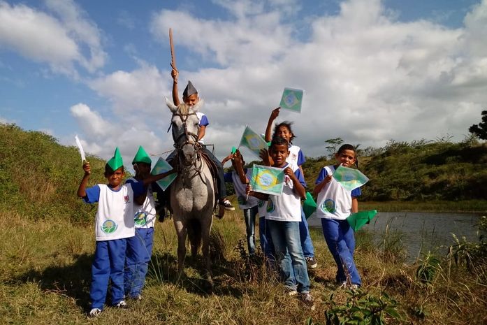 Escolas municipais de Anadia realizam atividades cívicas em homenagem ao 07 de setembro