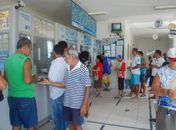Apostadores tentam a sorte 