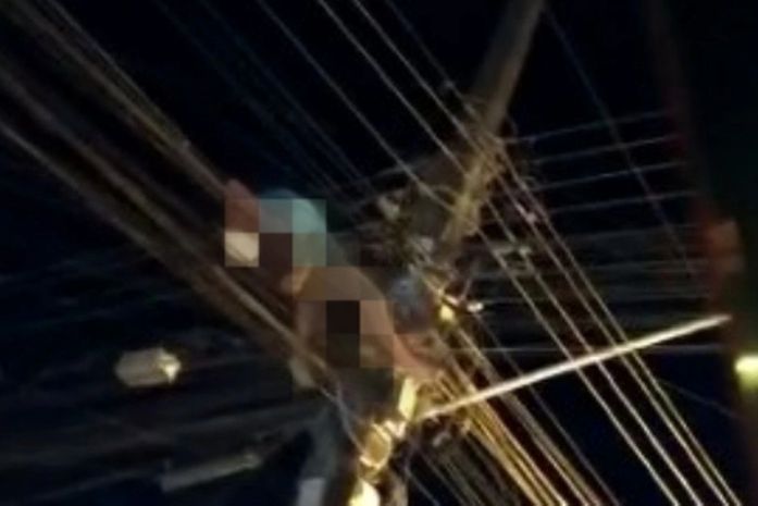 Homem morre eletrocutado