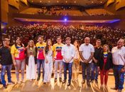 Prefeito Marcelo Beltrão reafirma compromisso com a educação de Coruripe em jornada pedagógica com palestras de Leandro Karnal e Jane Haddad