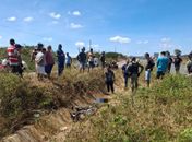 Idoso morre após perder controle de moto e cair no canteiro da AL-115, em Palmeira dos Índios