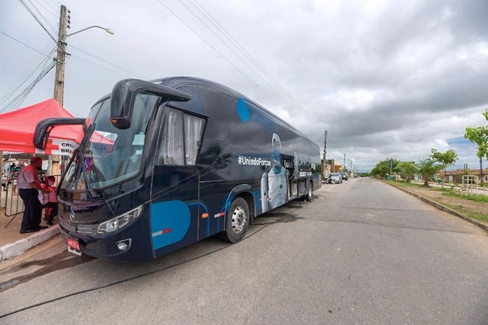 Ônibus da vacina