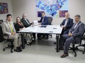 PGJ Lean Araújo recebe relatório sobre atuação da FT que atuou em defesa da população em situação de rua