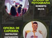 Oficinas de Fotografia e Capoeira movimentam o sábado na Massagueira de Cima