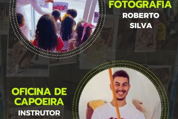 Oficinas de Fotografia e Capoeira movimentam o sábado na Massagueira de Cima