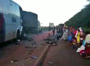 11 pessoas ficaram feridas na BR 060 em Jataí