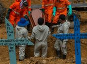 Em novo recorde, Brasil registra 1.910 mortes por Covid-19 em 24 horas
