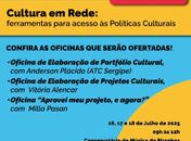 Cultura em Rede: oficinas gratuitas em Piranhas vão fortalecer acesso às políticas culturais