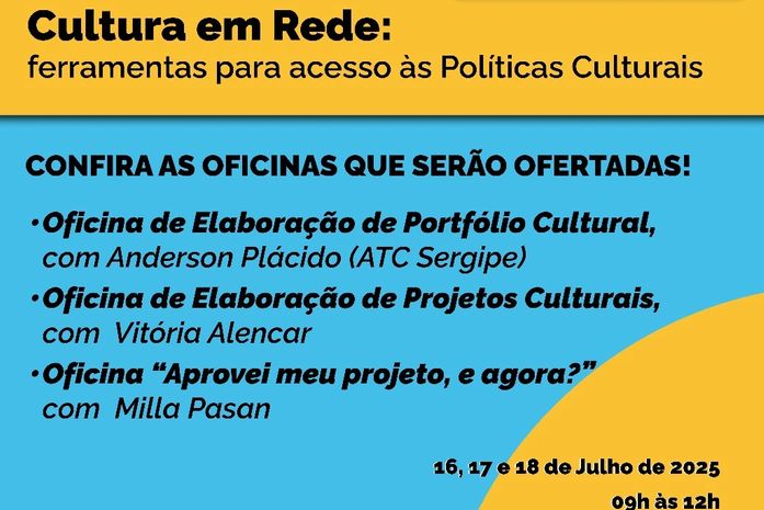 Cultura em Rede: oficinas gratuitas em Piranhas vão fortalecer acesso às políticas culturais