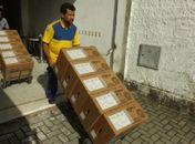Correios realiza operação logística para a entrega das urnas eletrônicas