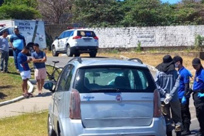 Perícia Criminal realiza levantamentos em acidente que matou motociclista na Gustavo Paiva