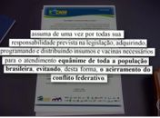 Sem vacina para todos, prefeitos estão preocupados com conflito federativo