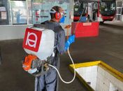 Covid-19: Prefeitura determina que empresas pulverizem terminais de ônibus