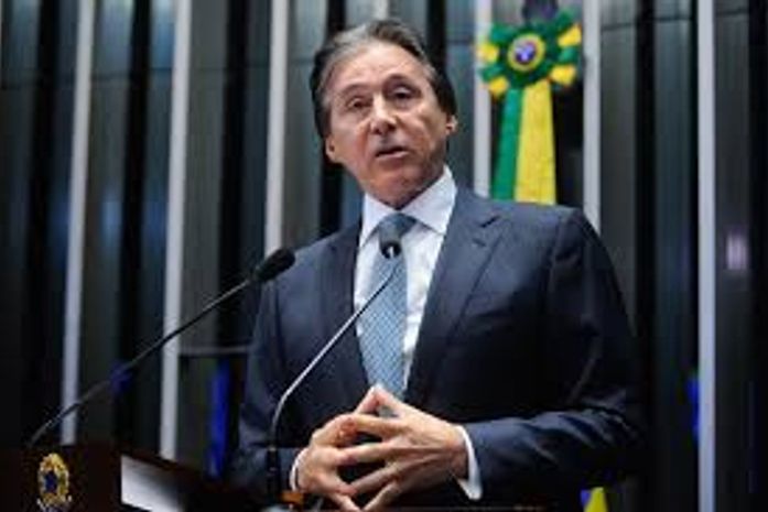 senador Eunício Oliveira (PMDB-CE), novo presidente do Senado Federal