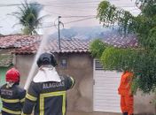 Incêndio destrói dois quartos de residência, em Palmeira dos Índios