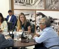 Atuação de Cibele Moura em defesa do comércio é destacada em encontro na Fecomércio