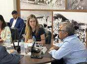 Atuação de Cibele Moura em defesa do comércio é destacada em encontro na Fecomércio